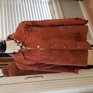 Rust Colored Red/Brown Jacket